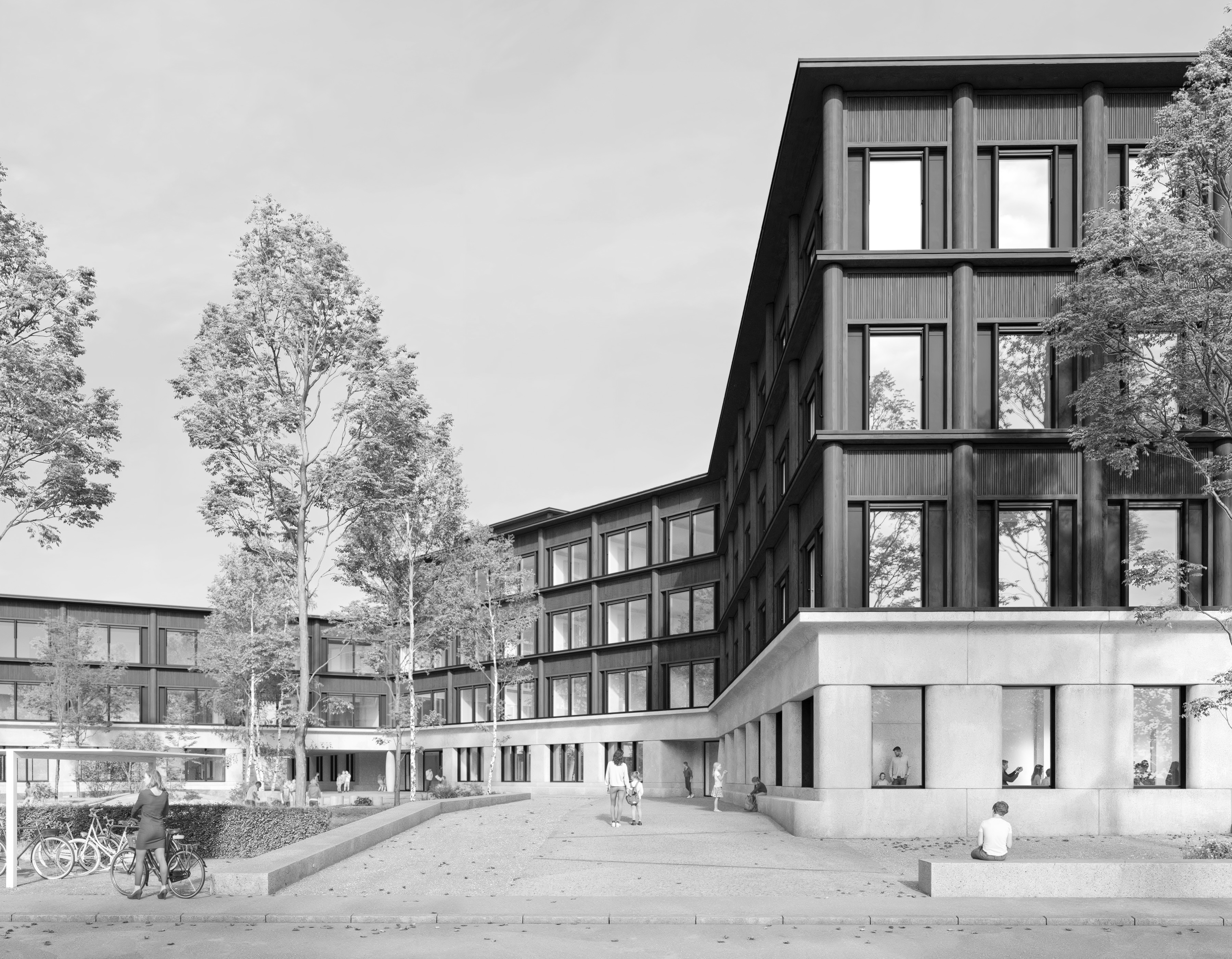 Schulanlage Birchlen, Dübendorf